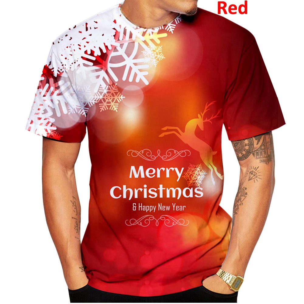 Christmas print store shirt mens