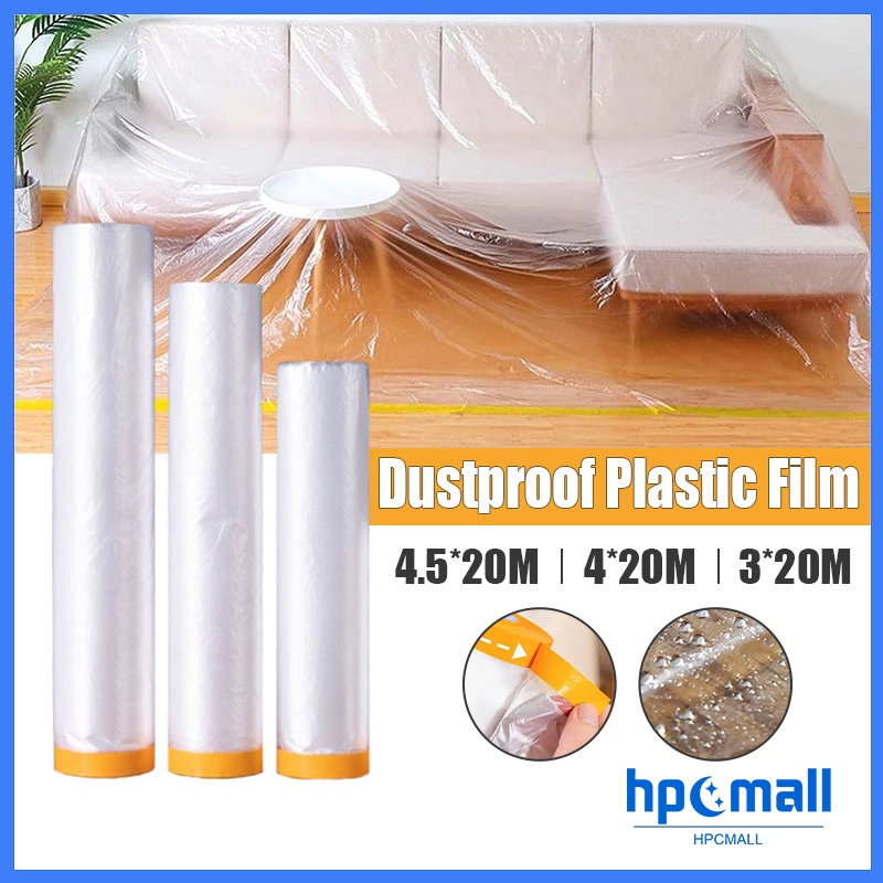 Plastic Dust Cover Furniture Dustproof Cover For Decoration/Traveling