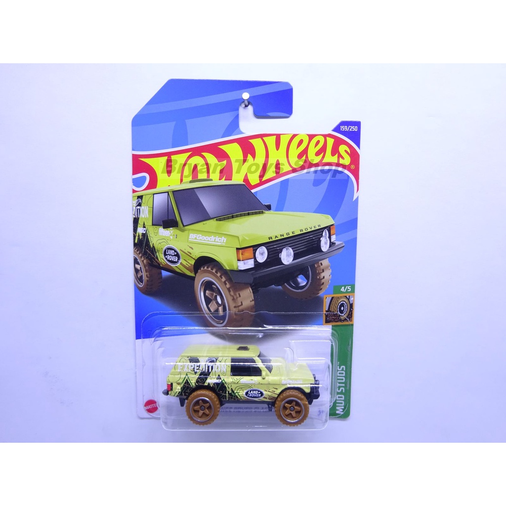Hot Wheels Range Rover Classic Yellow | Shopee Singapore