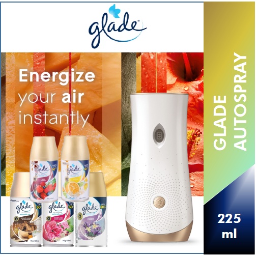 Glade Matic Automatic Spray Machine & Assorted Refill, 225ml | Shopee