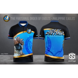 SUBLIMATION JERSEY (The Fraternal Order of Eagles - Philippine Eagles) T-Shirt  Printing, Frat Shirt 