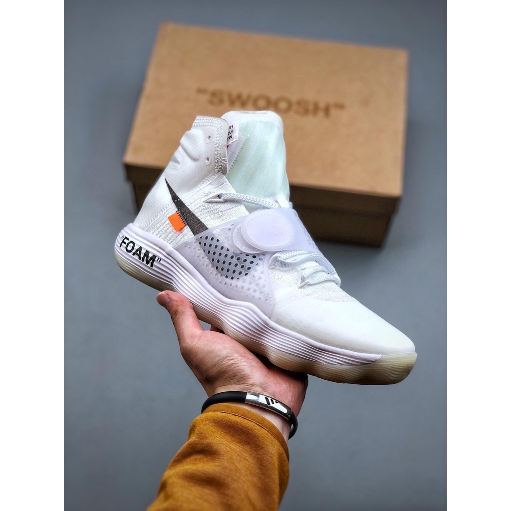 Off-white x 2024 nike react hyperdunk