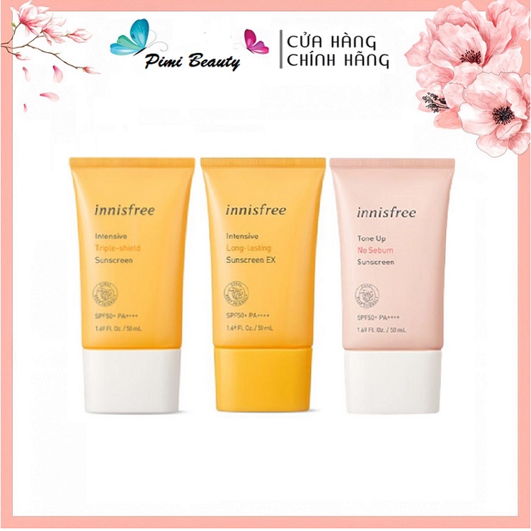 Innisfree Sunscreen For Oily Skin Acne And Sensitive Skin Genuine