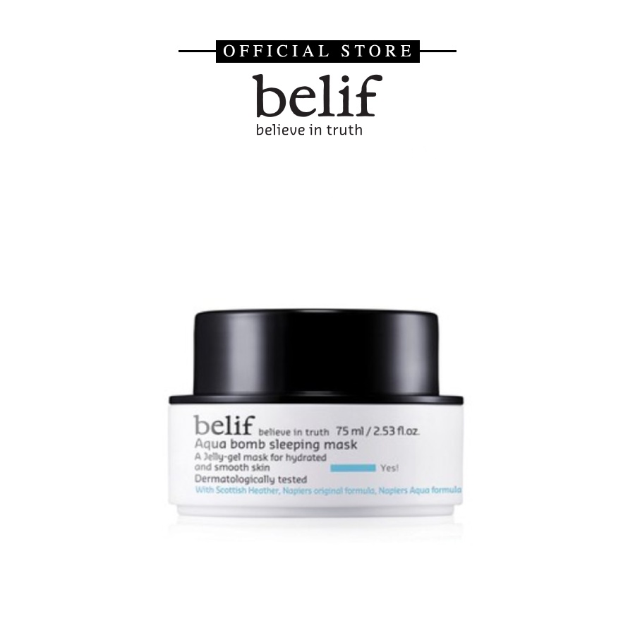 belif Aqua Bomb Sleeping Mask 75ml Rejuvunating overnight mask, for