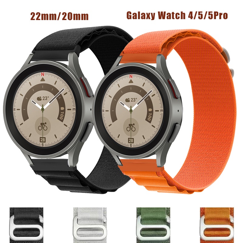 Alpine Loop for Samsung Galaxy Watch 5 Pro Strap 45mm/3/active 2/s3 22