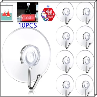 Kitchen Bathroom Heavy Duty Large Suction Cup Hooks Snap Lever Vacuum  Holder Clothes Wall Hooks For Kitchen Bath Hardware - AliExpress