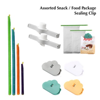 12 Pack Chip Bag Clips, Foods Snacks Bag Clamps Sealing Bar, Refrigerator  Magnet Clips for Kitchen Use