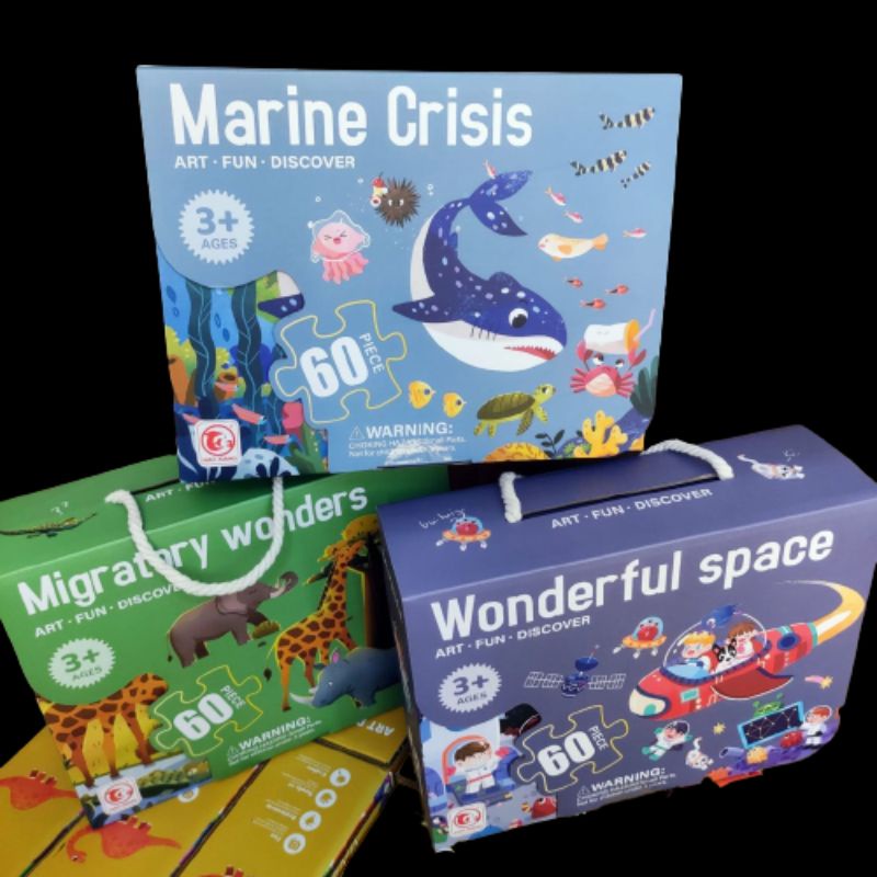 Educational Jigsaw Puzzles 24/48/60Pcs