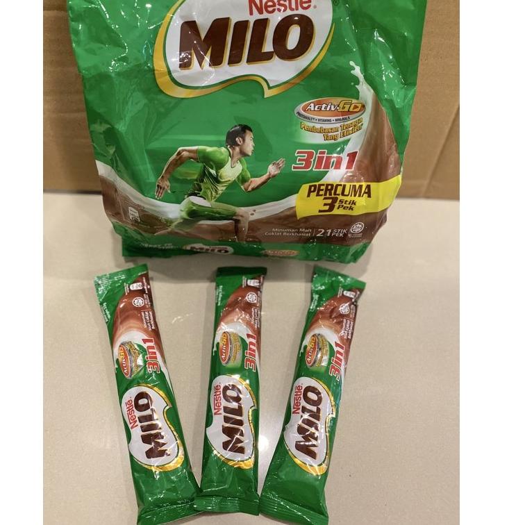Milo Malaysiaovaltine Malted Milkmilo Gao Siew Dai Singaporeovaltine 3in1 Malaysia Sachet 8262