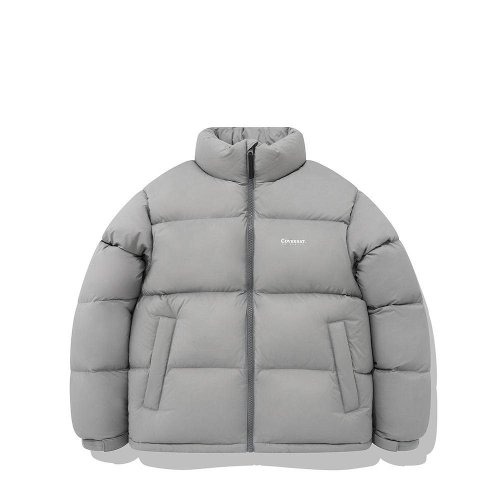 COVERNAT] 22FW RDS SHORT PUFFER JACKET (Gray) | Shopee Singapore