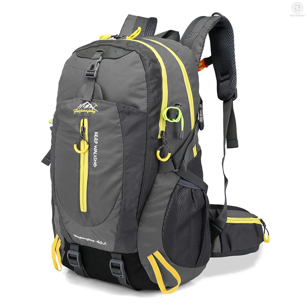 [OUSG] 40L Water Resistant Travel Backpack Camp Hike Laptop Daypack