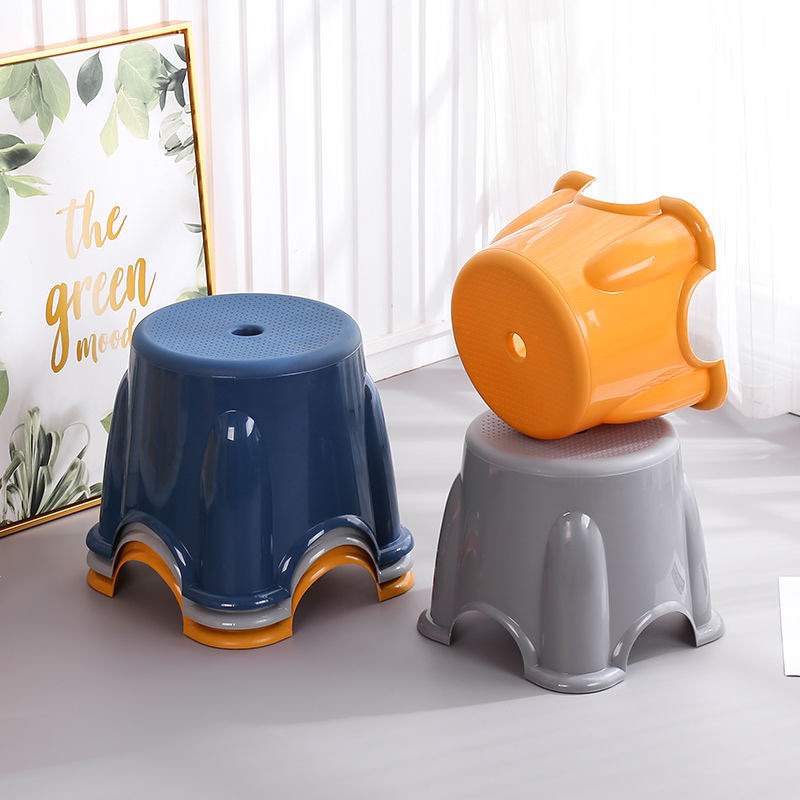 SG Seller Plastic Stackable Stool Children Anti Slip Low Stool