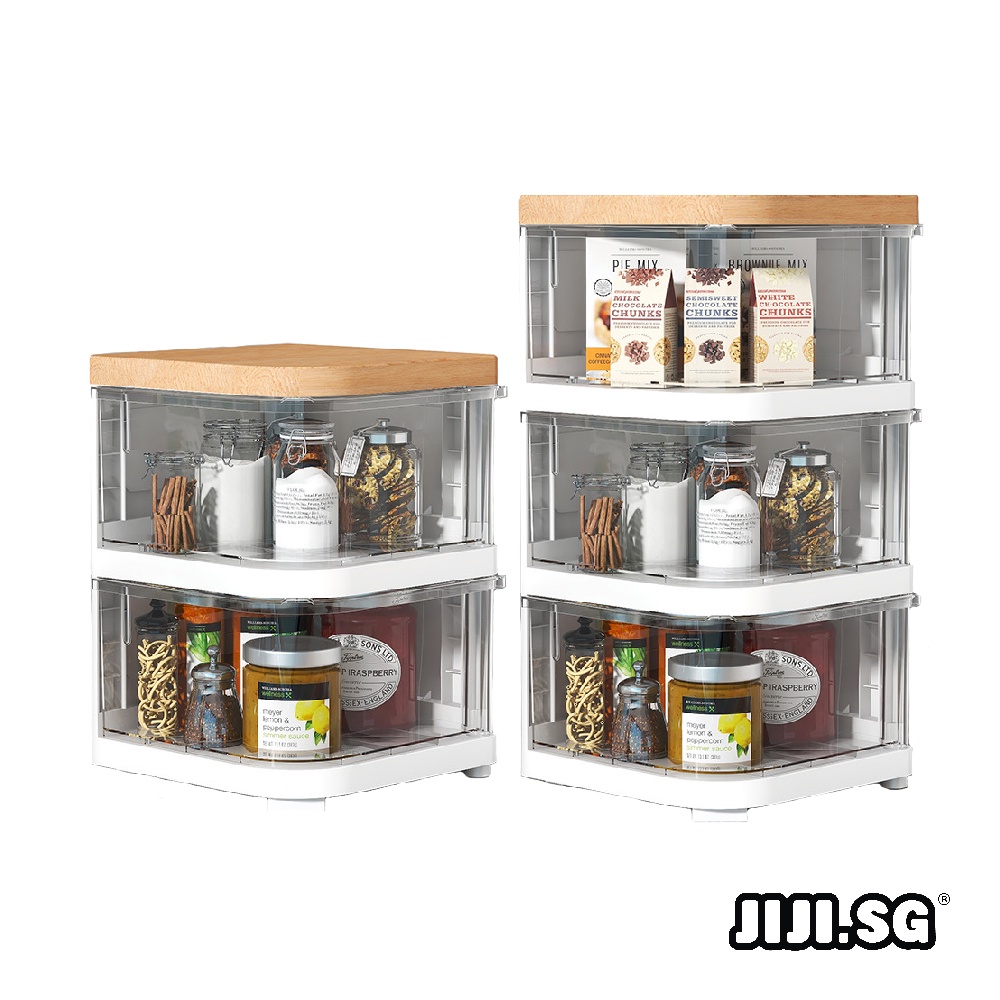 (JIJI.SG) MERRYL Kitchen Corner / Rack / Drawer / Shelves