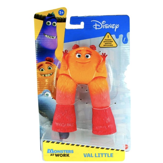 Monsters at Work Val Action Figure Collectible Disney Plus Character ...