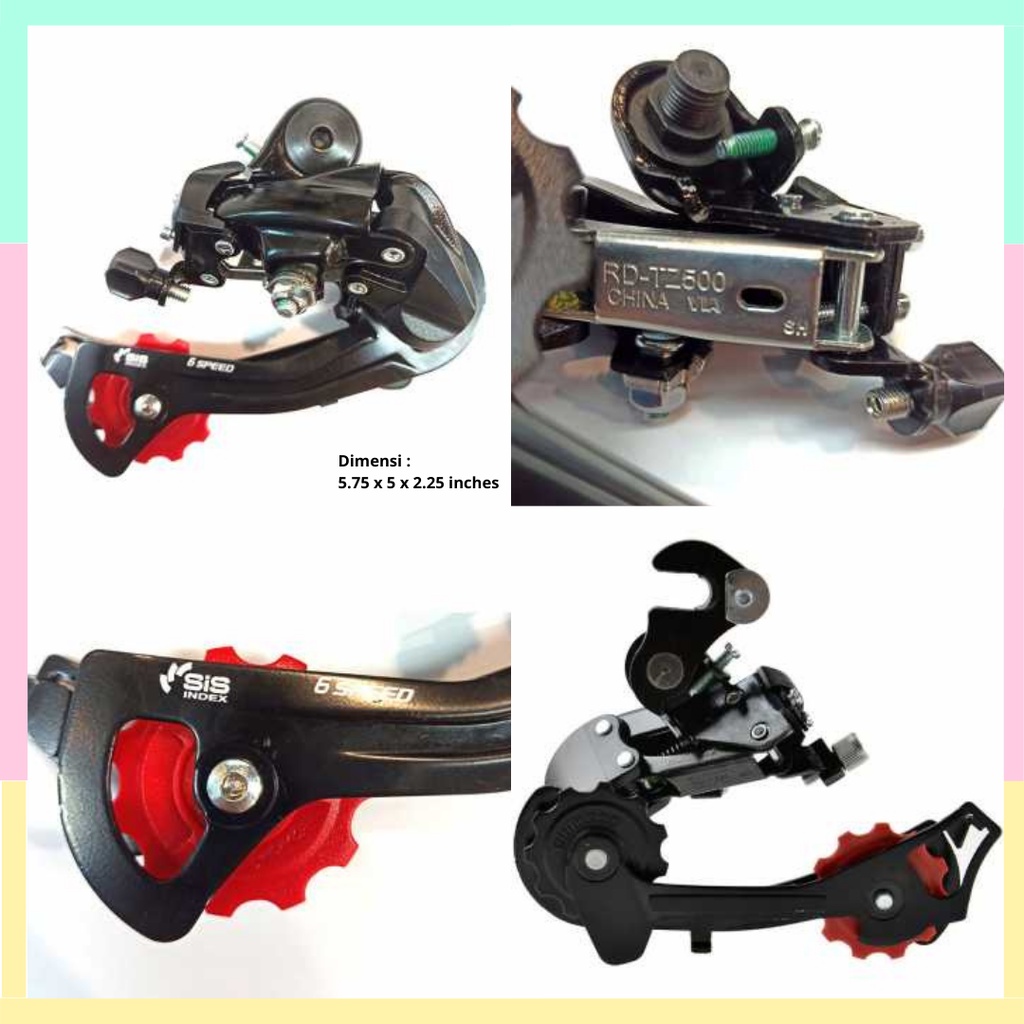 shimano tourney sis index rear derailleur