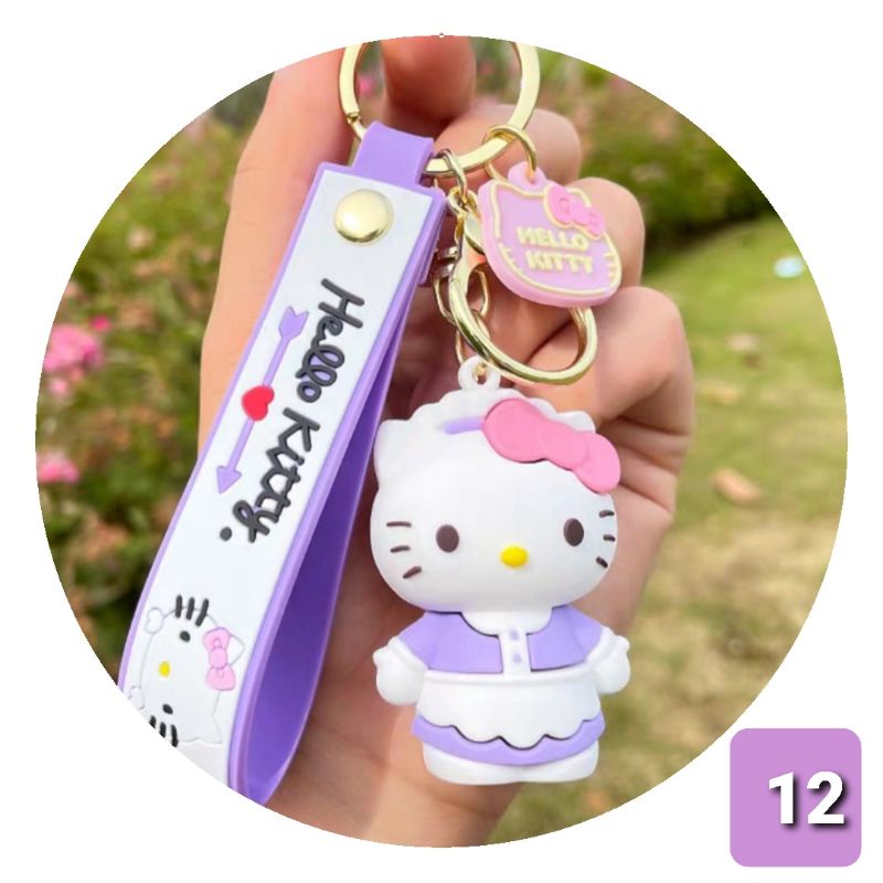 Cute Sanrio Hello Kitty Tom & Jerry Keychain | Shopee Singapore