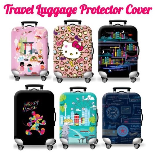 New Design Travel Luggage Cover (SG Stocks) Shopee Singapore