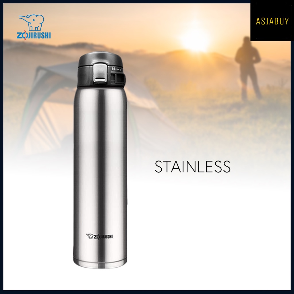 ZOJIRUSHI Water Bottle 480ml Stainless Steel Travel Flask (SM-SD48