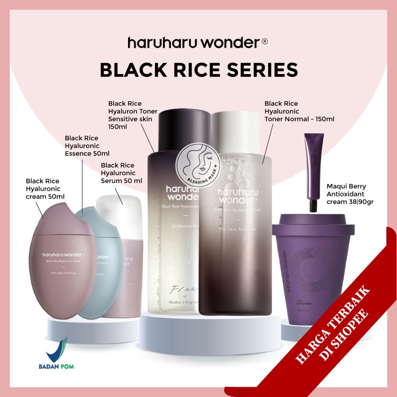 Haruharu WONDER Black Rice Hyaluronic Series Haru haru haru Wonder