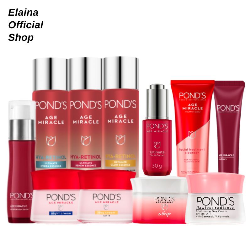 Pond's Age Miracle | Pond's Hexyl Retinol | Cleanser, Serum, Day-Night ...