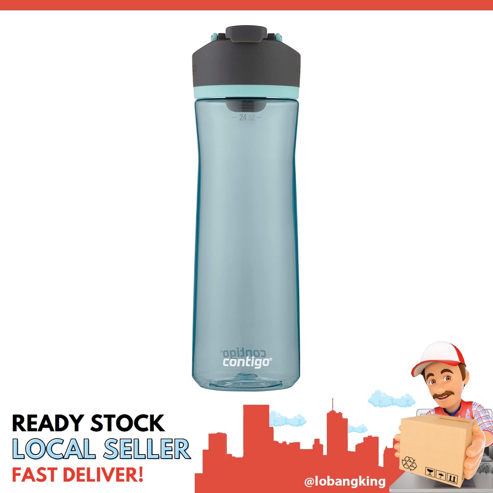 [sgstock] Contigo AUTOSEAL Water Bottle, 24oz, Bubble Tea | Shopee ...