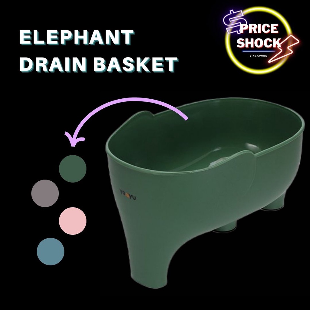 Elephant drain basket multipurpose kitchen storage drain basket