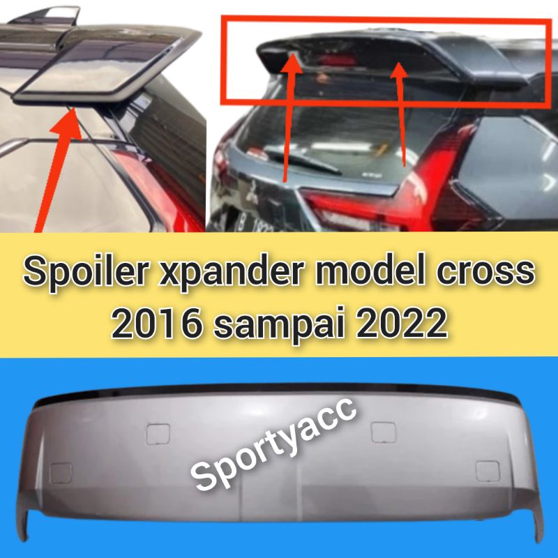 Mitsubishi xpander spoiler 2016 To 2023 allnew livina All Types Of ...