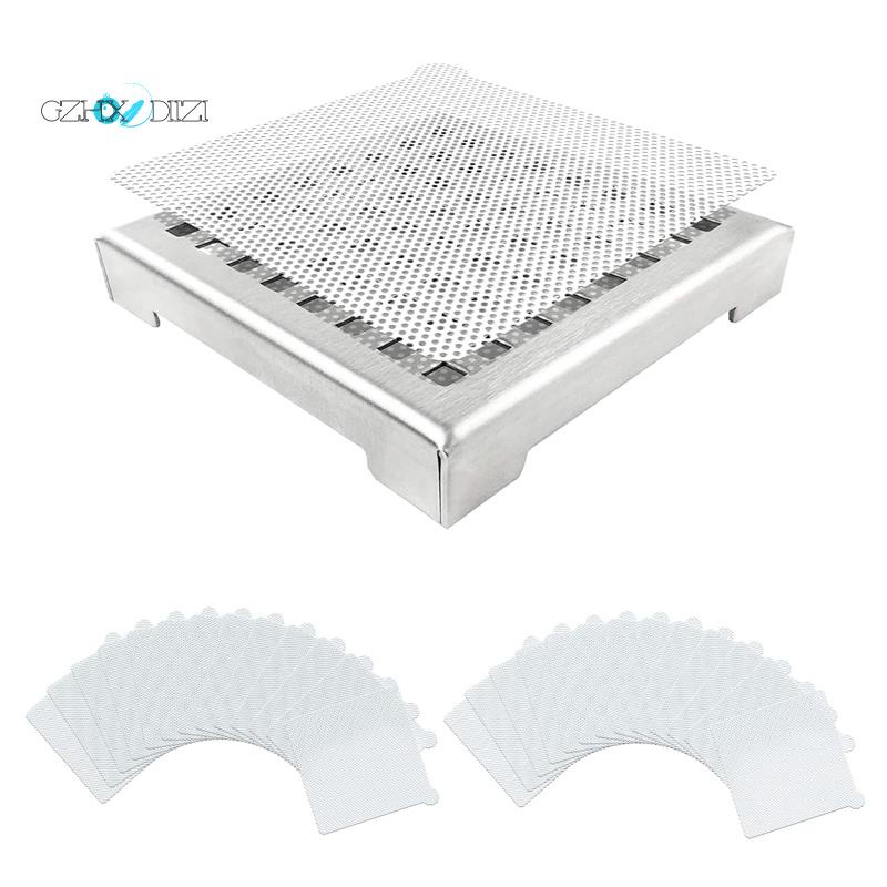 25 PCS Drain Hair Catcher Disposable Shower Drain Hair Catcher Mesh