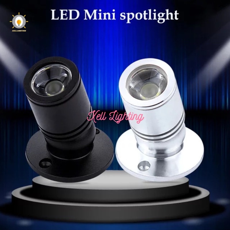 Mini LED Downlight Spotlight 1 WATT LED Display Case Spotlight | Shopee ...
