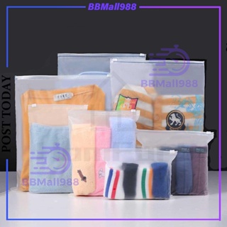 Storage Bags with Zipper Cosmetics Travel Organiser Bag Home Organization  Portable Zip Lock Slider Zip Bags