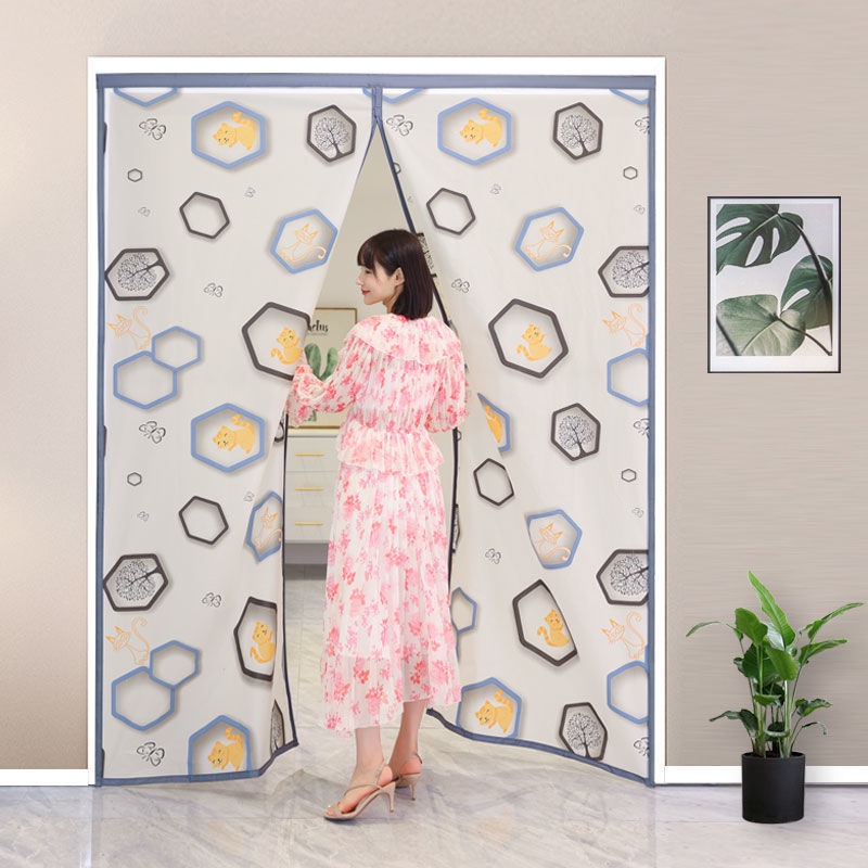 Full Seam Long Strip Air Conditioner Door Curtain Windproof