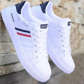 White lace sale up sneakers mens