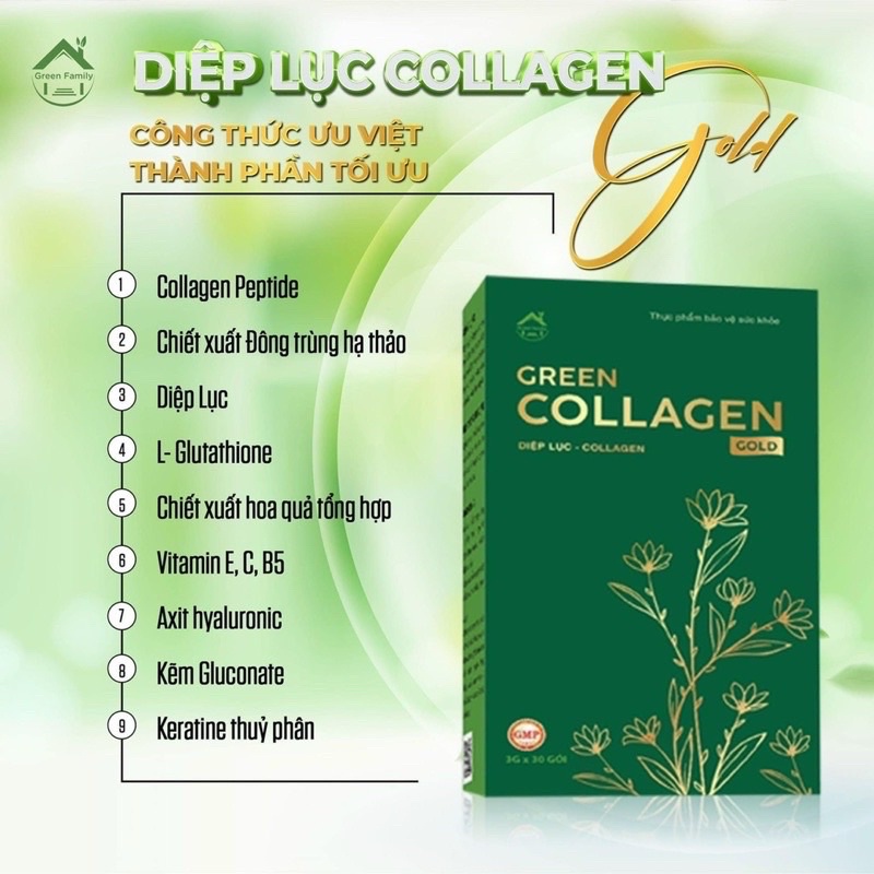 Chlorophyll COLLAGEN GOLD (Box Of 30 Packs) Shopee Singapore