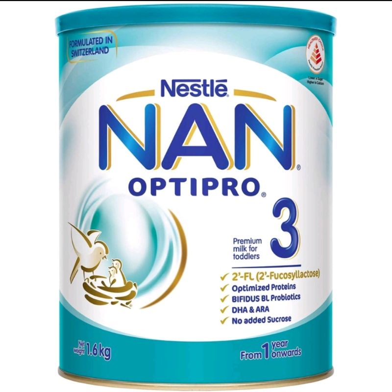 Nestle Nan OpticPro Stage 3 1.6kg (Dented tin) | Shopee Singapore