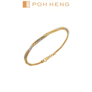 Poh Heng Jewellery 22K Gold Bangle [Price By Weight]