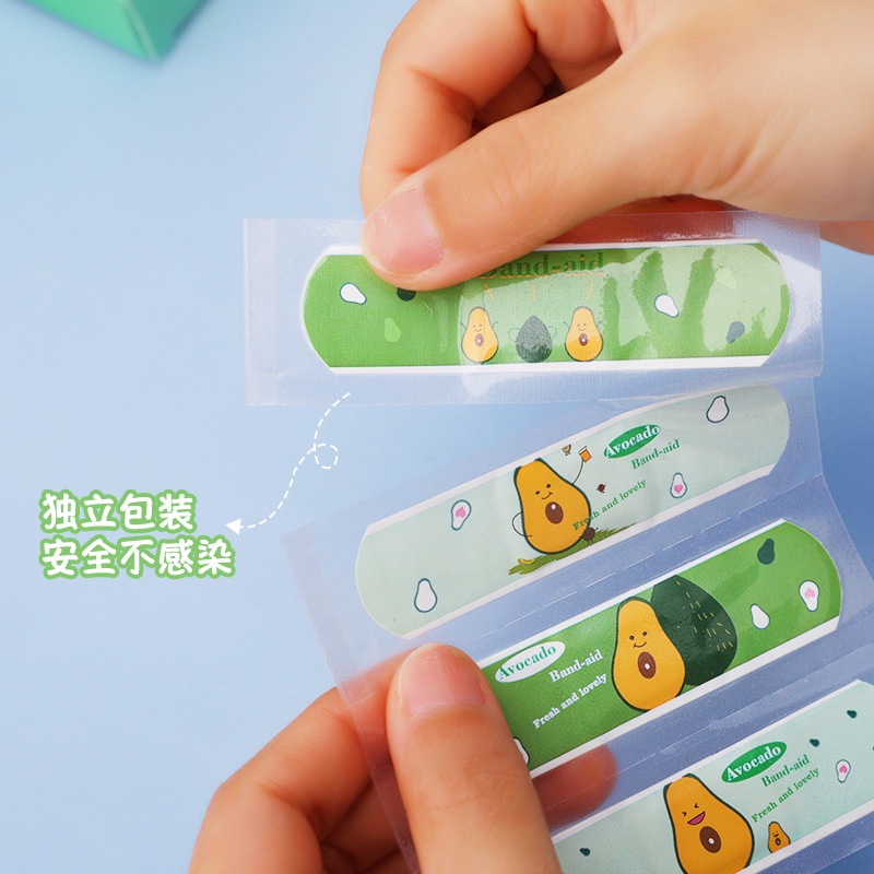Agftoys Cute Cartoon Character Wound Plaster contains 4 sheets | Shopee ...