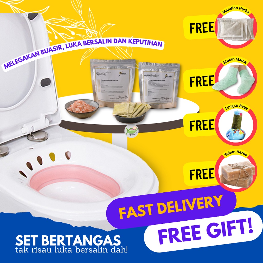 HOT Set Tangas Fatimah Sitz Bath Kit Shopee Singapore
