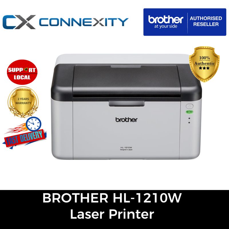 Brother HL1210W Wireless Monochrome Laser Printer Brother Laser Printer Wireless Printer