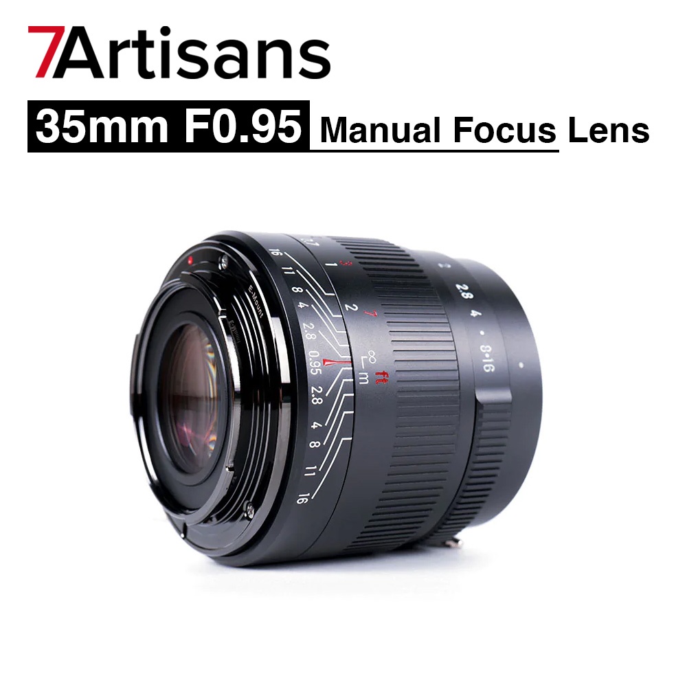 7artisans 35mm F1.4 Auto Focus APS-C X Mount Camera Lens For Fuji X-Mount Cameras X-T10 X-T2 X-T20 X-T30 X-T3 X-T5 X-T100 X-T200 X-T30 X-PR01 X-PR02