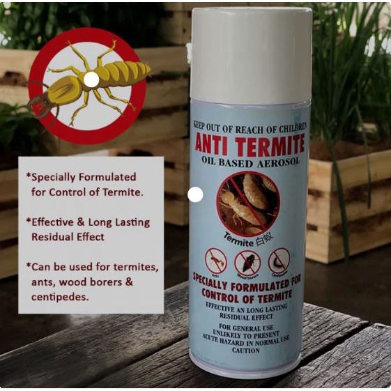 ANTI TERMITE Oil Based Aerosol 450ml | Shopee Singapore