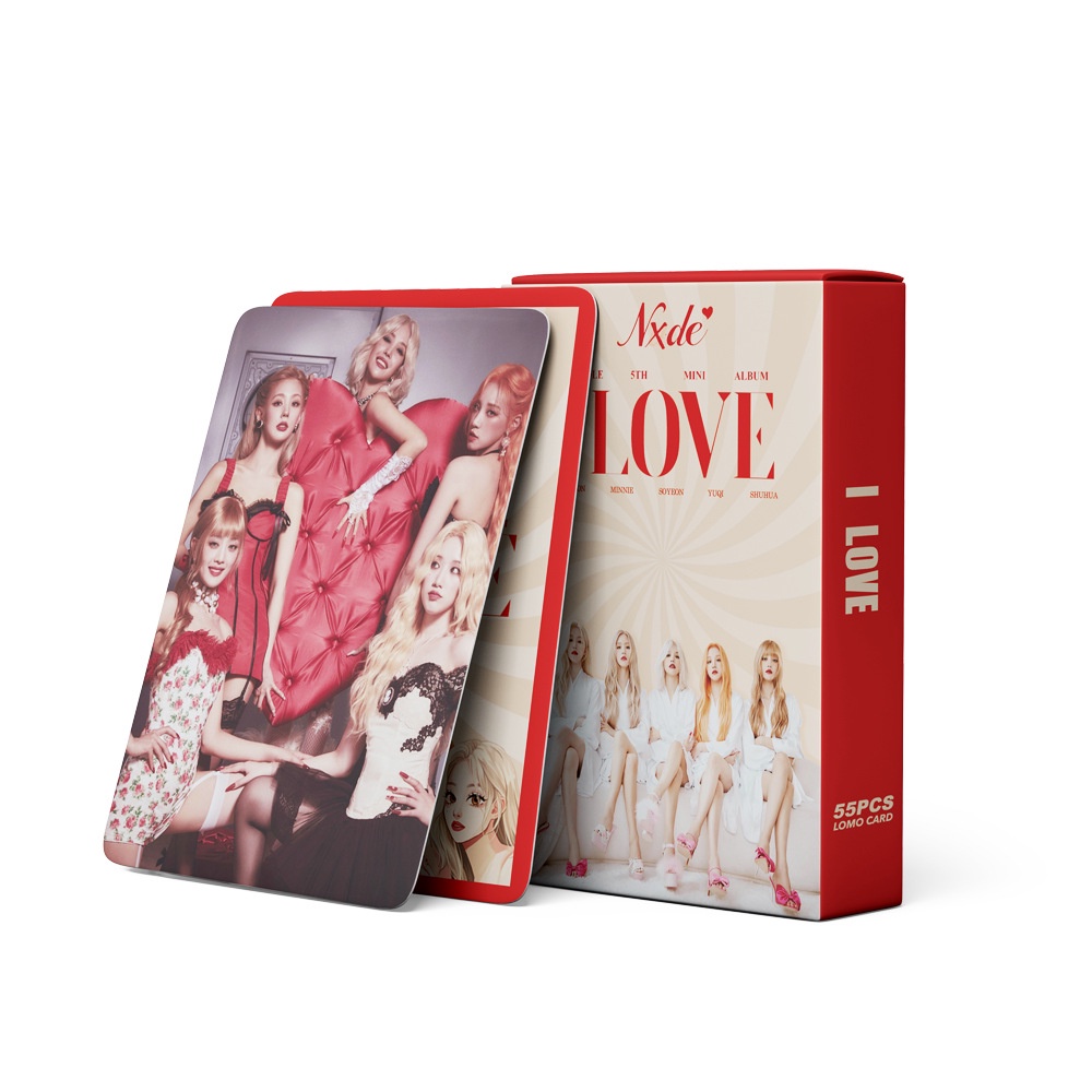 G Idle Album I Love Photocard Gi Dle Album I Never Die And 2022 World Tour Just Me Lomo Card 2743