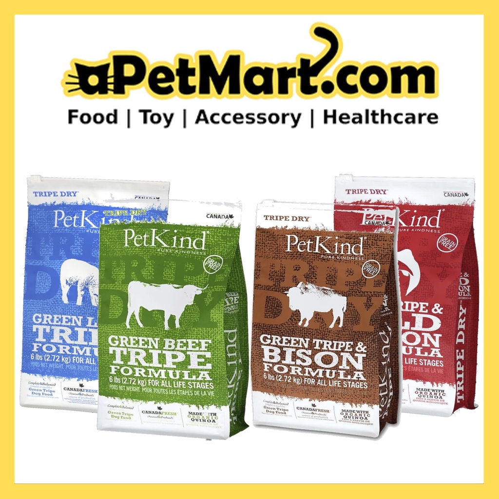 PetKind Green Tripe Dry Dog Food (8 Flavors) Shopee Singapore