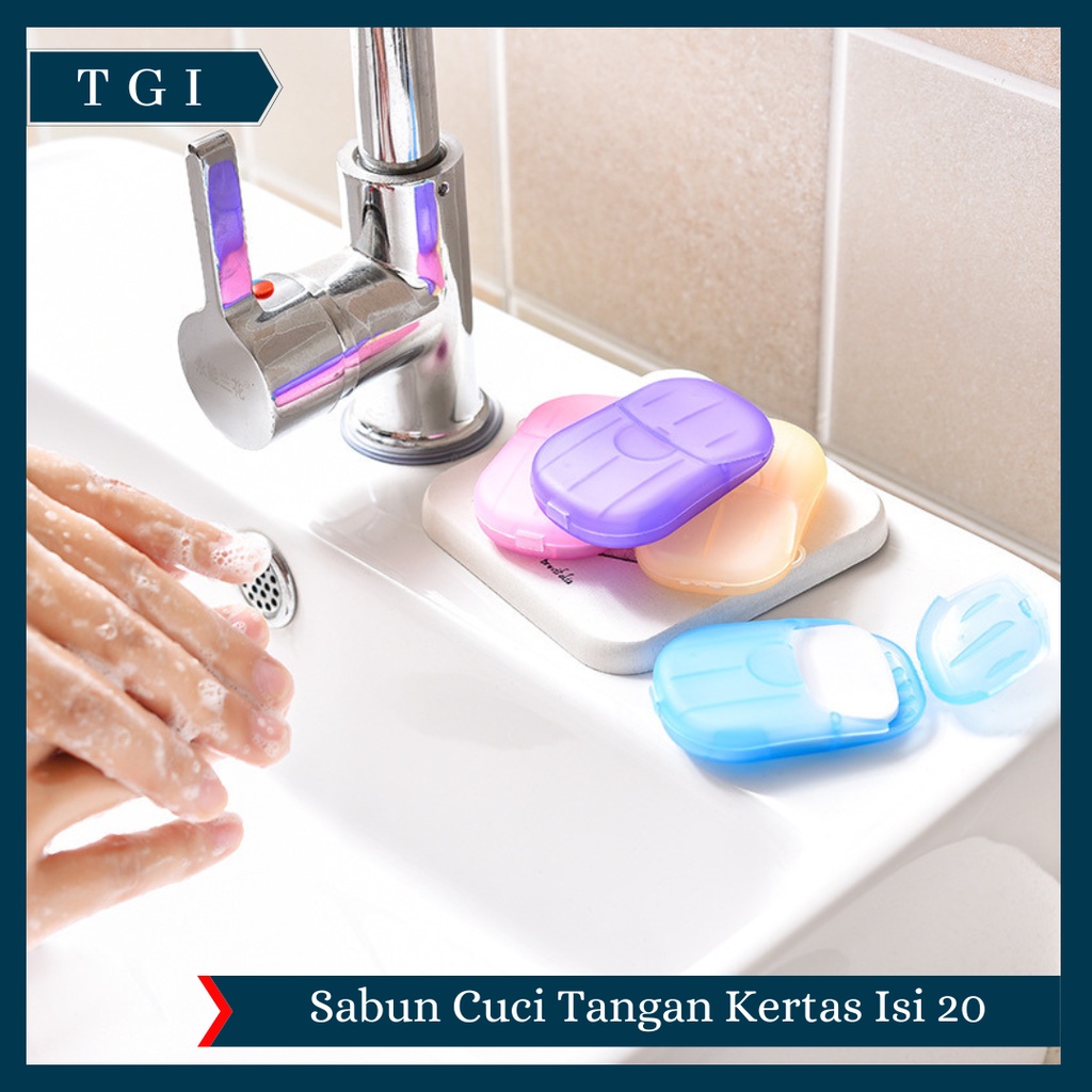 Tgi [Contents 20 Sheets] Paper Soap Contents 20 MINI Hand Washing