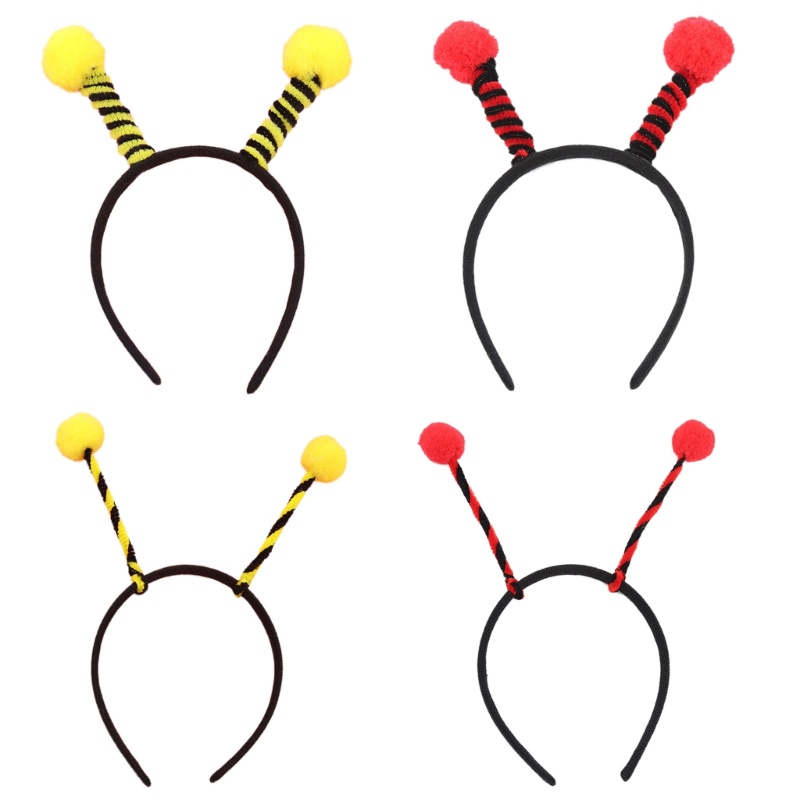 lucky Bee Headbands Bee Antenna Headband Bee Costume Accessories
