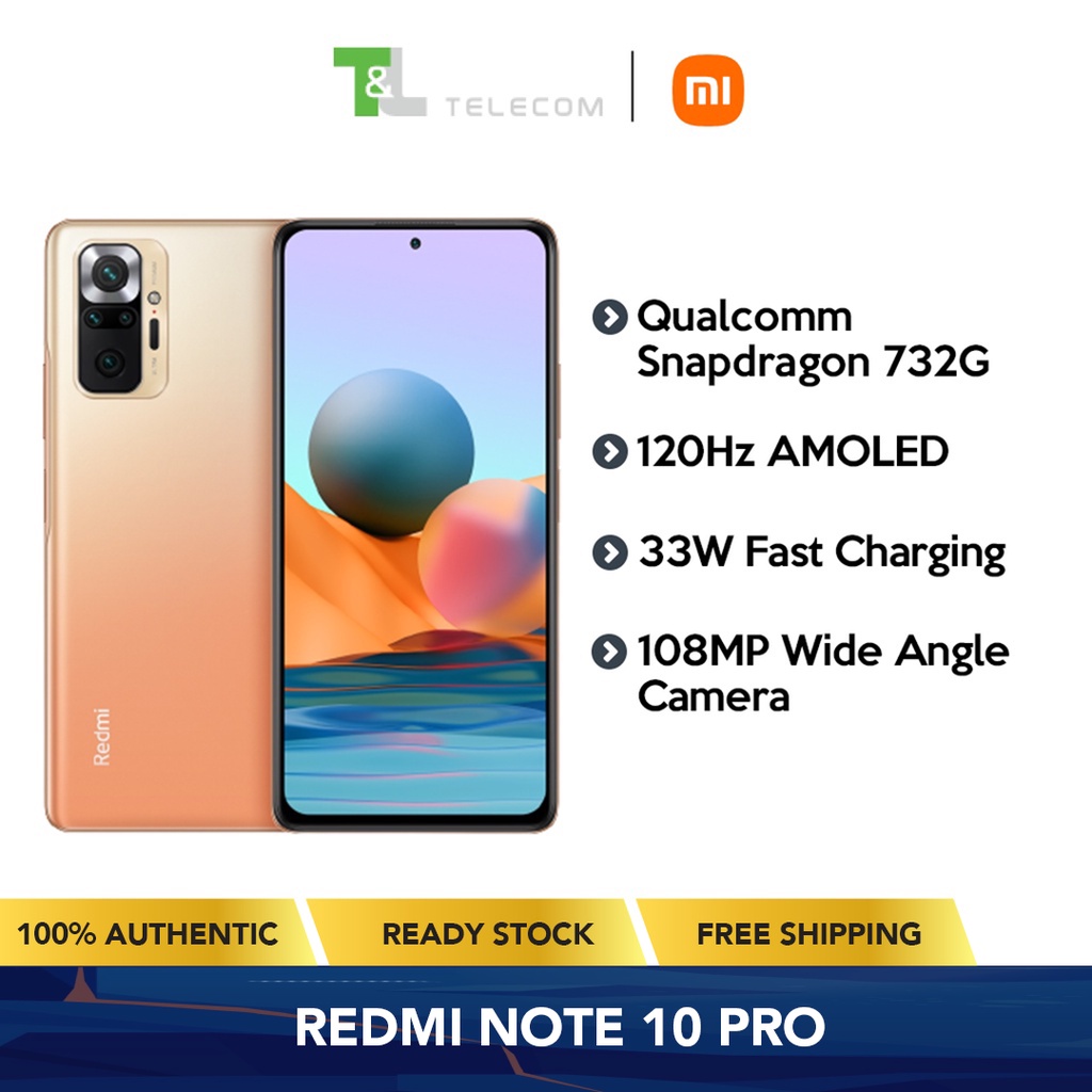 Xiaomi Redmi Note 10 Pro (GLOBAL VERSION) 8GB+256GB Dual SIM LTE - The ...