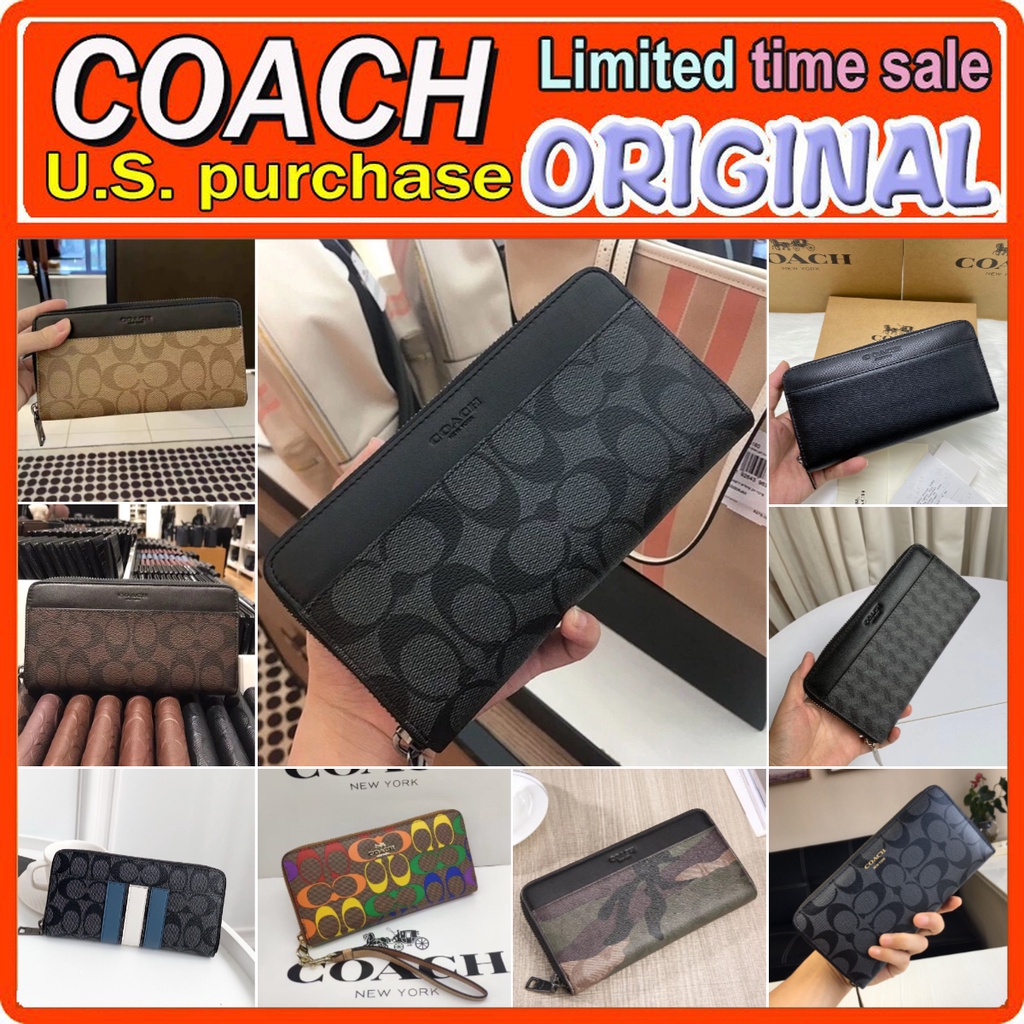 Coach wallet hot sale mens sale