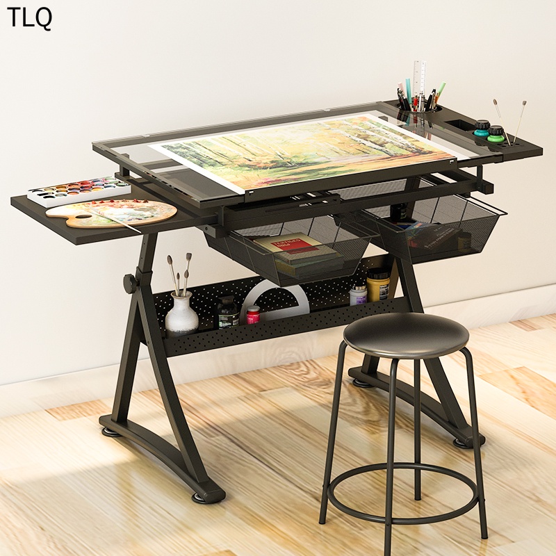 TLQ Art drawing table Studio Designs Folding Shelf Drawing Writing ...