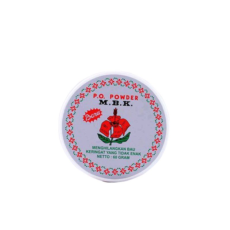 MBK Tin Silver / Bedak / Deodorant / 60g