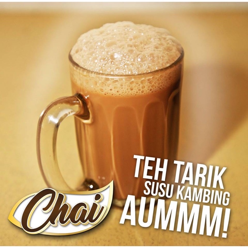 HQ CHAI BOT Goat Milk Tarik Tea (20 Sachets) | Shopee Singapore