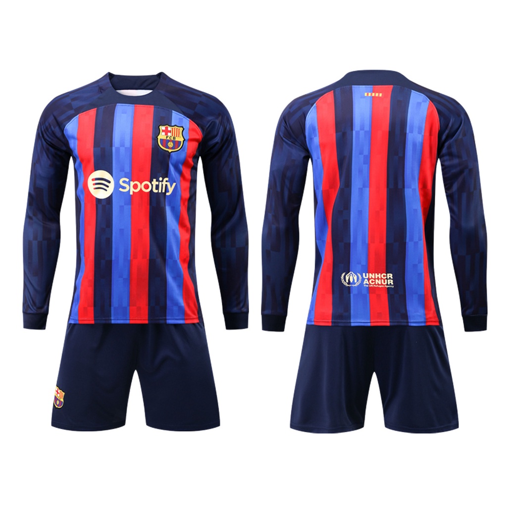 barcelona away jersey long sleeve